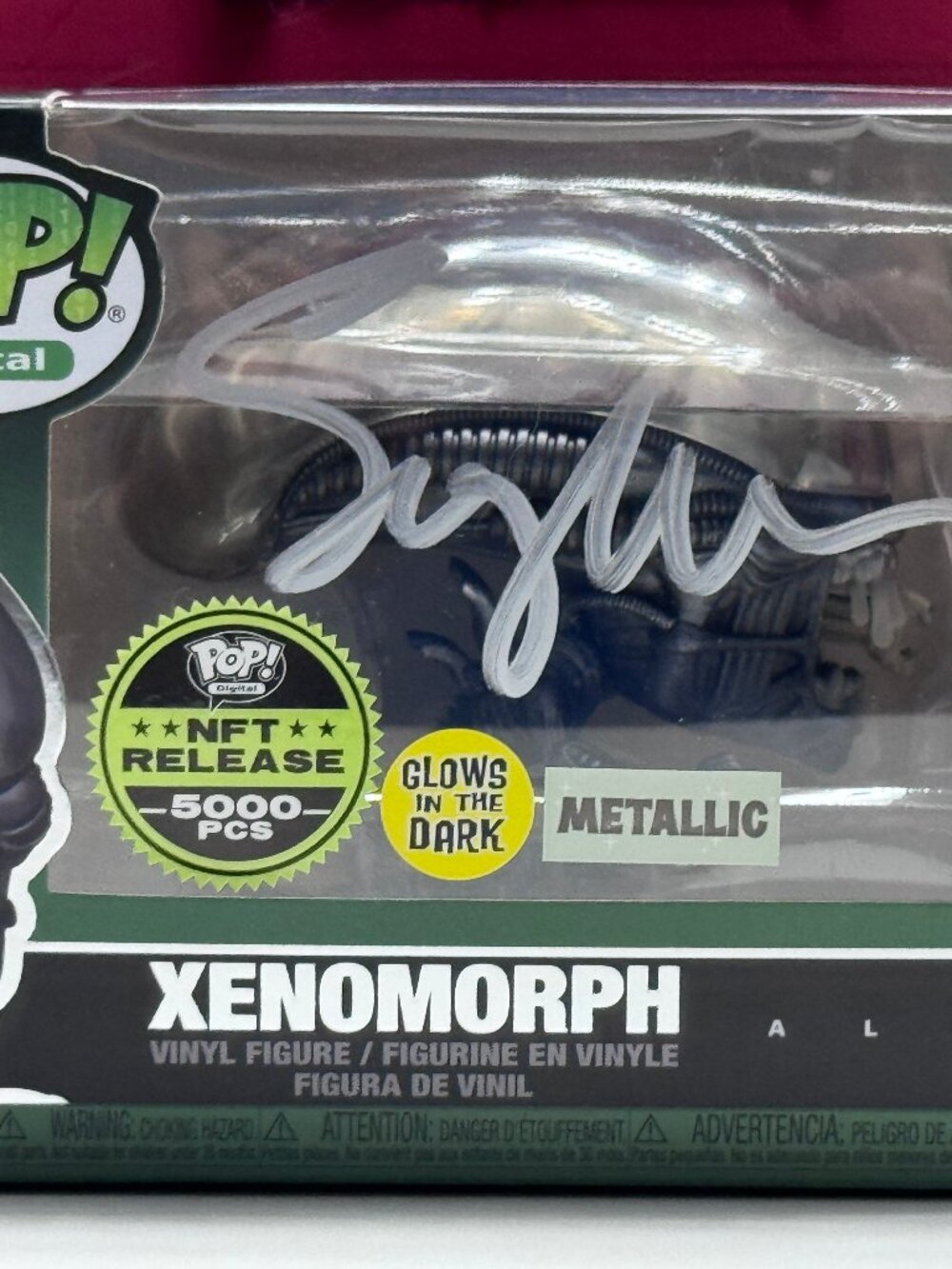 FUNKO POP! ALIEN XENOMORPH #344 Signed by Sigourney Weaver RARE COA AUTHENTIC